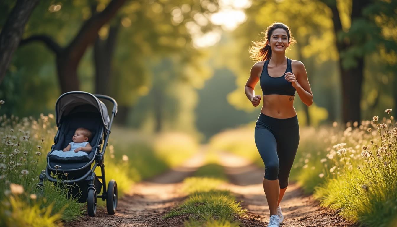 découvrez comment reprendre la course à pied en douceur après la naissance de bébé, avec des conseils pour progresser progressivement et éviter les blessures.